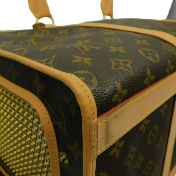 Louis Vuitton Sacchan 50 Monogram Dog Carrier Brown - Picture 6 of 16